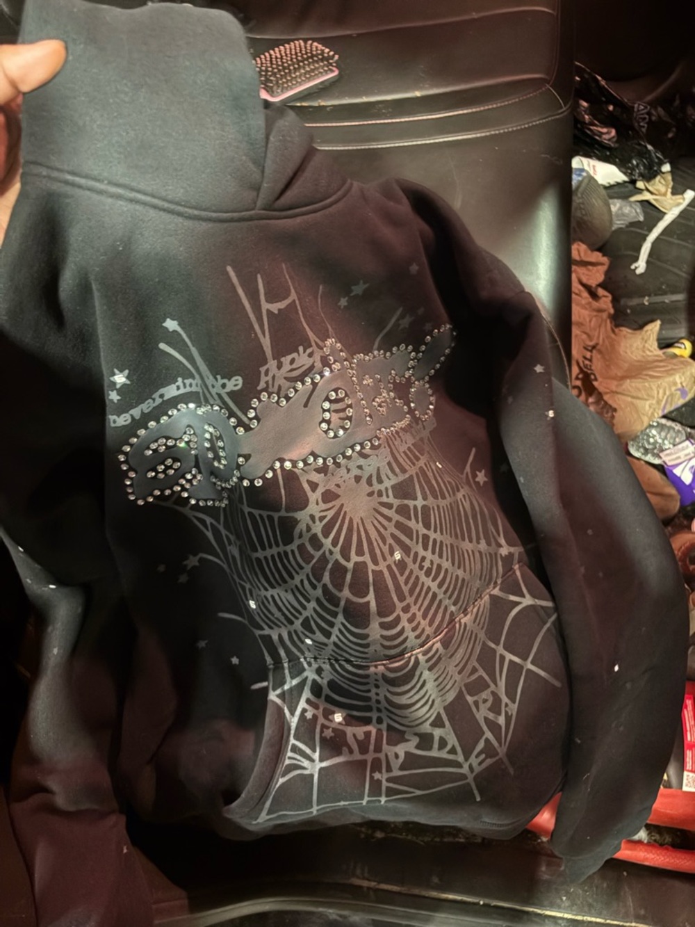 Spyder Black Pullover with Subtle Logo Tag